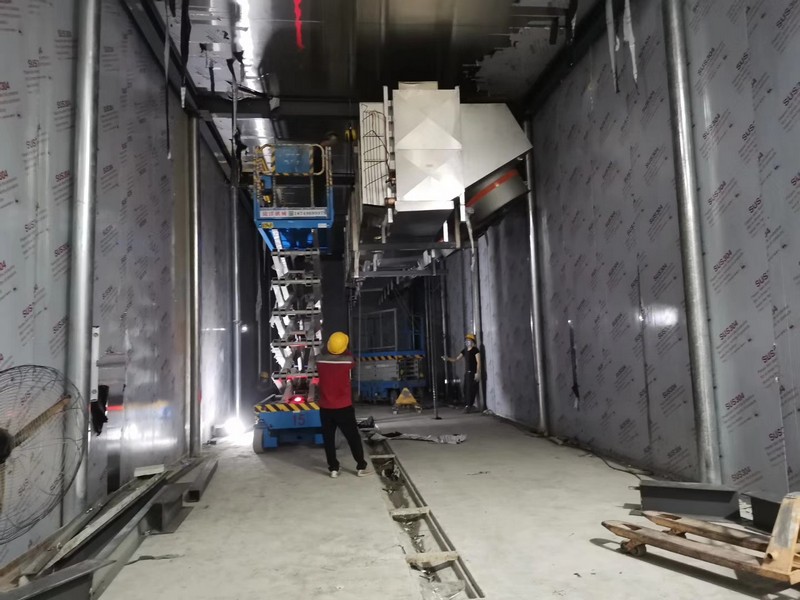 Henan D - shape warehouse - type frozen air cooler