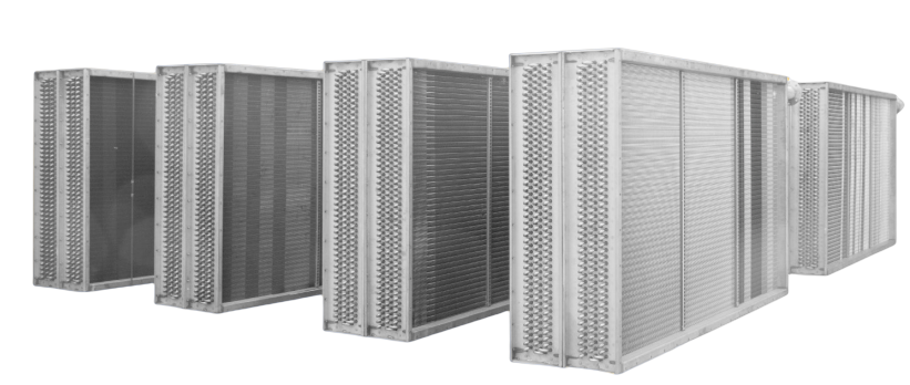 Tube and fin heat exchanger